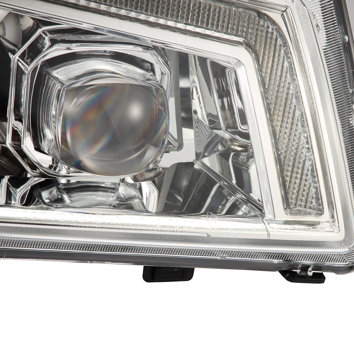 03-06 Chevrolet Silverado/02-06 Avalanche (sans revêtement de carrosserie) Phares projecteurs à LED série NOVA chromés