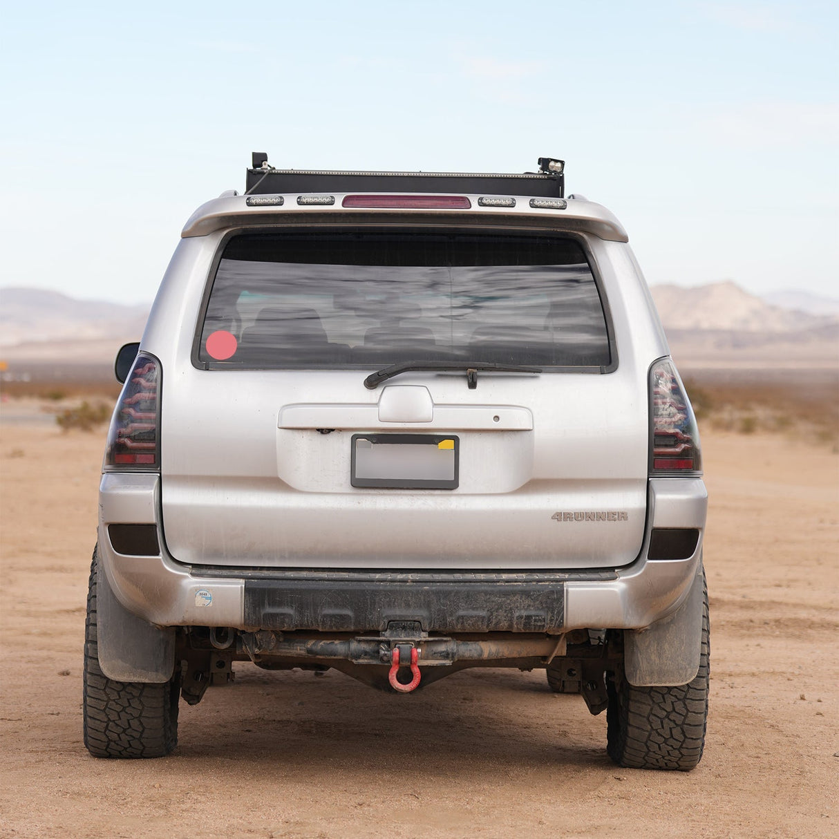 Feux arrière à LED pour Toyota 4Runner LUXX-Series 03-09, noir et rouge