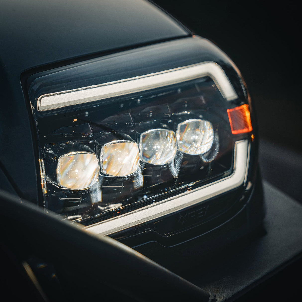 03-09 Toyota 4Runner NOVA-Series LED Projector Headlights Black