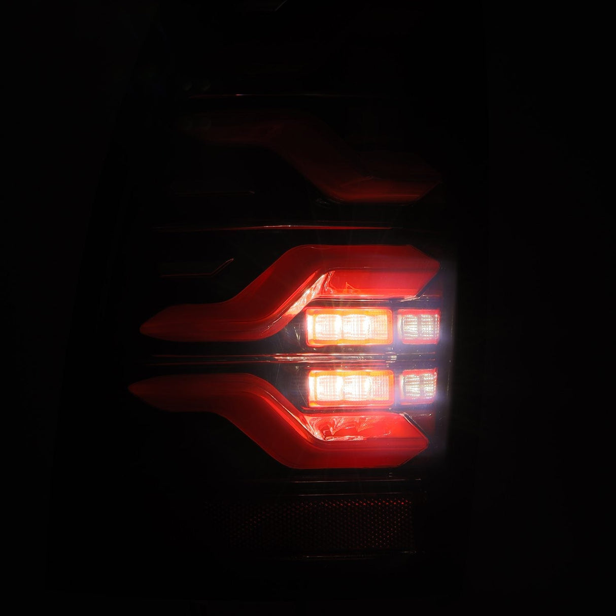 Feux arrière à LED Toyota Tacoma LUXX-Series 05-15, noir et rouge