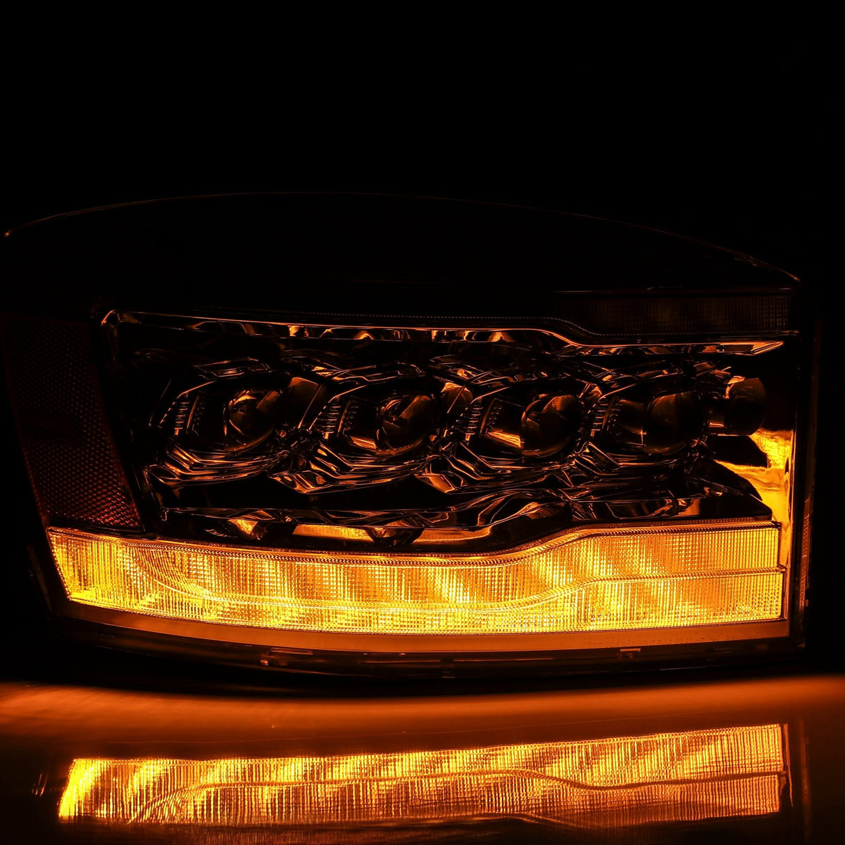 06-08 Dodge Ram NOVA-Series LED Projector Headlights Chrome