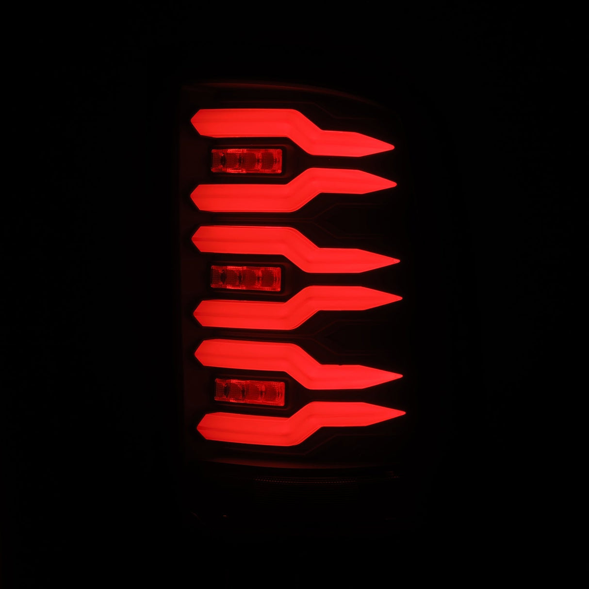07-13 GMC Sierra LUXX-Series LED Tail Lights Black