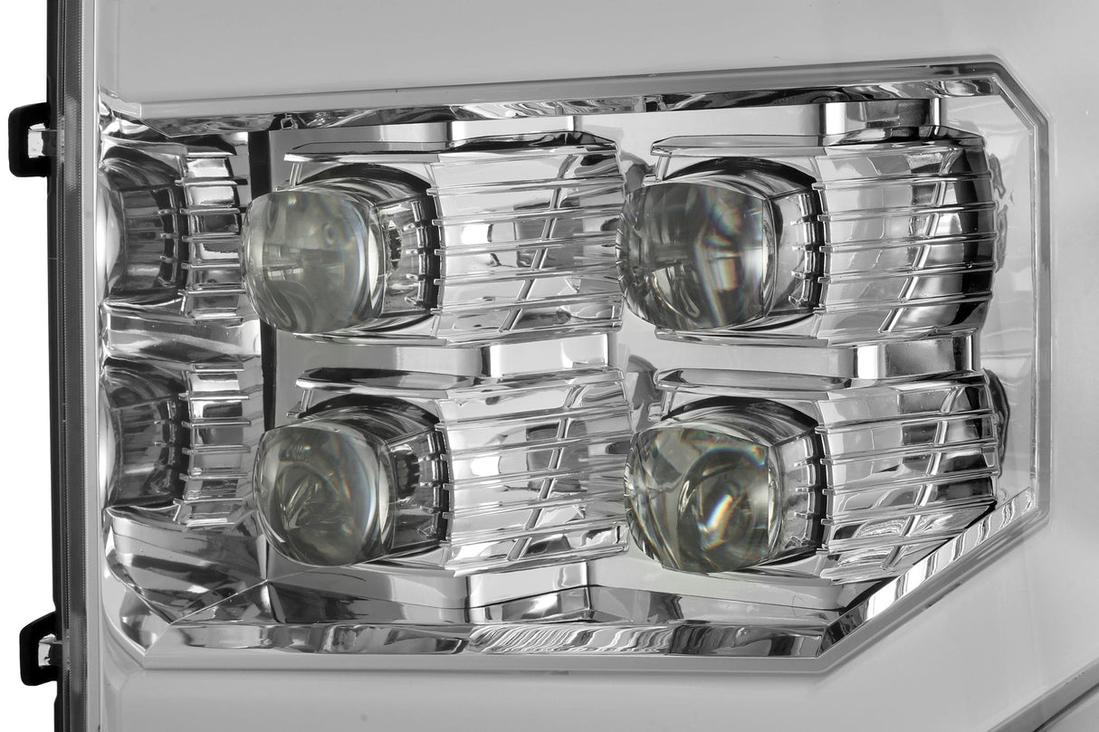 07-13 GMC Sierra NOVA-Series LED Projector Headlights Chrome