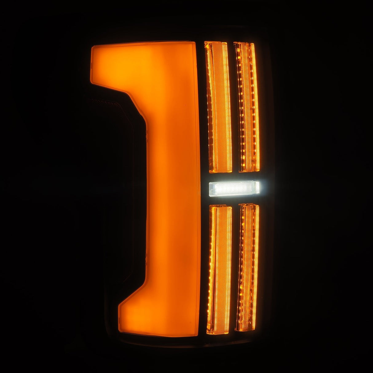 07-13 Toyota Tundra NOVA-Series Prismatic LED Tail Lights Alpha-Black