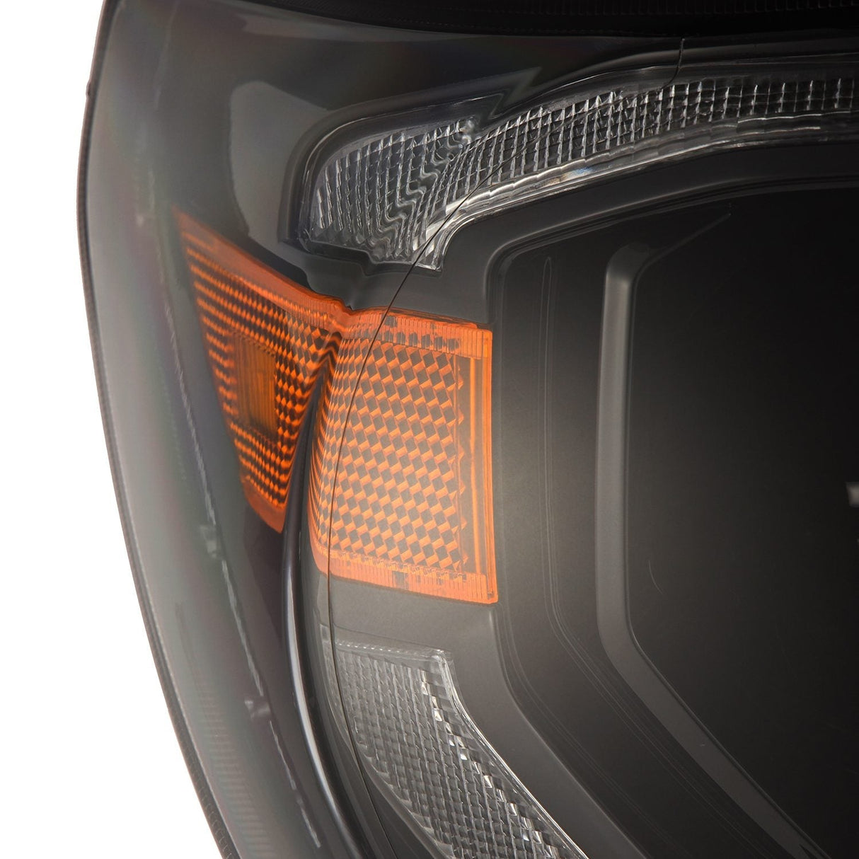 Phares projecteurs à LED noirs pour Toyota Tundra 07-13 et Toyota Sequoia MK II 08-17 (série LUXX) (avec réglage de niveau)