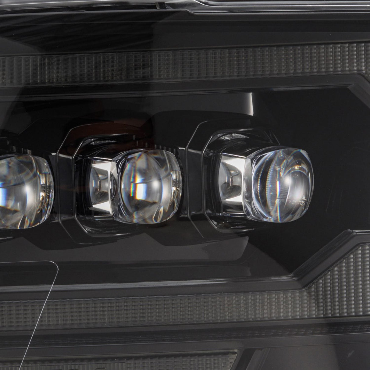 Phares de projecteur à LED série NOVA Alpha-Black pour camion Ram 09-18 (MK II 5e génération style 2500)