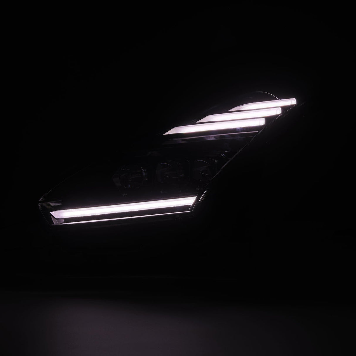 09-25 Nissan GT-R NOVA-Series LED Projector Headlights Alpha-Black