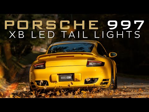 Porsche 911 997.1 (05-08) XB LED Tail Lights (Smoked)