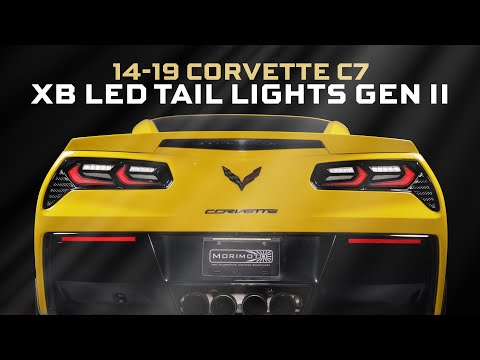 Chevrolet Corvette C7 (14-19) XB LED Tail Lights (Smoked)