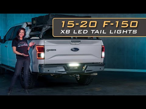 Ford F-150 (15-20) XB LED Tail Lights (Smoked)