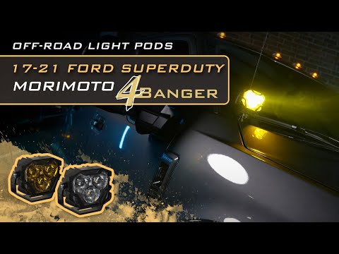Système de feux de fossé à LED 4Banger : Ford Super Duty (17-22)