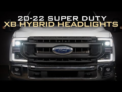 Phares à LED hybrides Ford Super Duty (20-22) XB