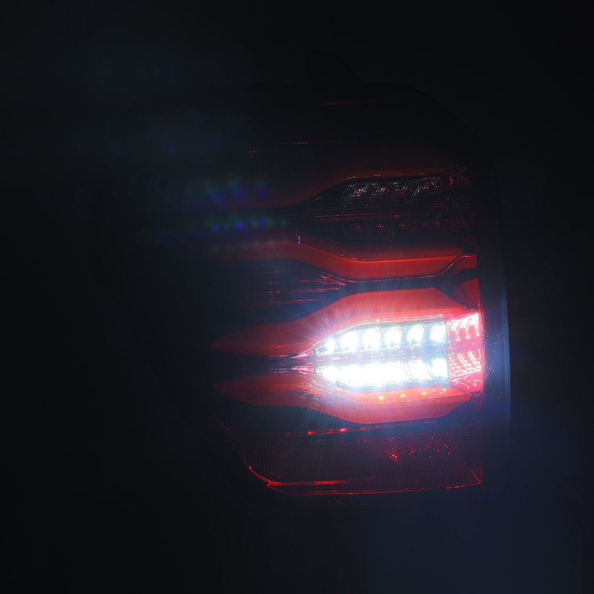 Feux arrière à LED noir de jais pour Toyota 4Runner série PRO 10-24