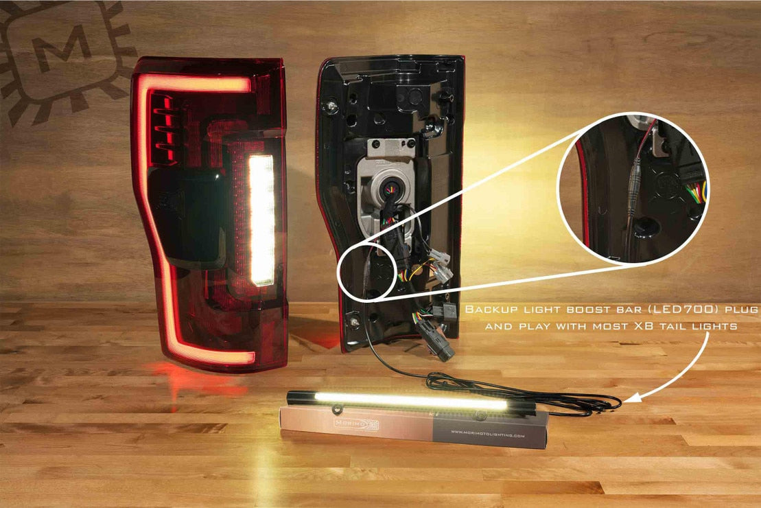 Ford Super Duty (17-22) XB LED Tail Lights (Smoked)