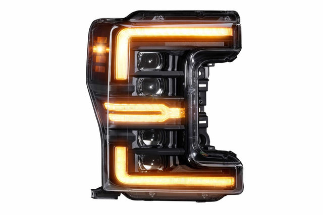 Ford Super Duty (17-19) XB Led Headlights (Amber Drl)