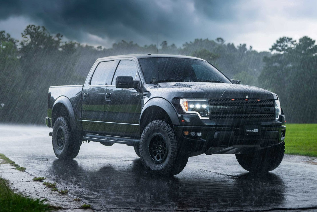 Chevrolet Silverado (14-15) : phares antibrouillard à DEL Morimoto 4banger
