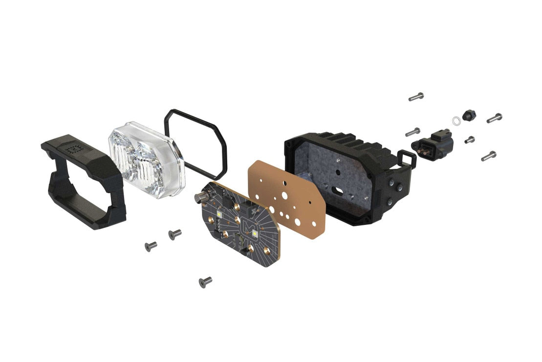 Système de feux de fossé à LED 4Banger : Ford Transit (2013+)