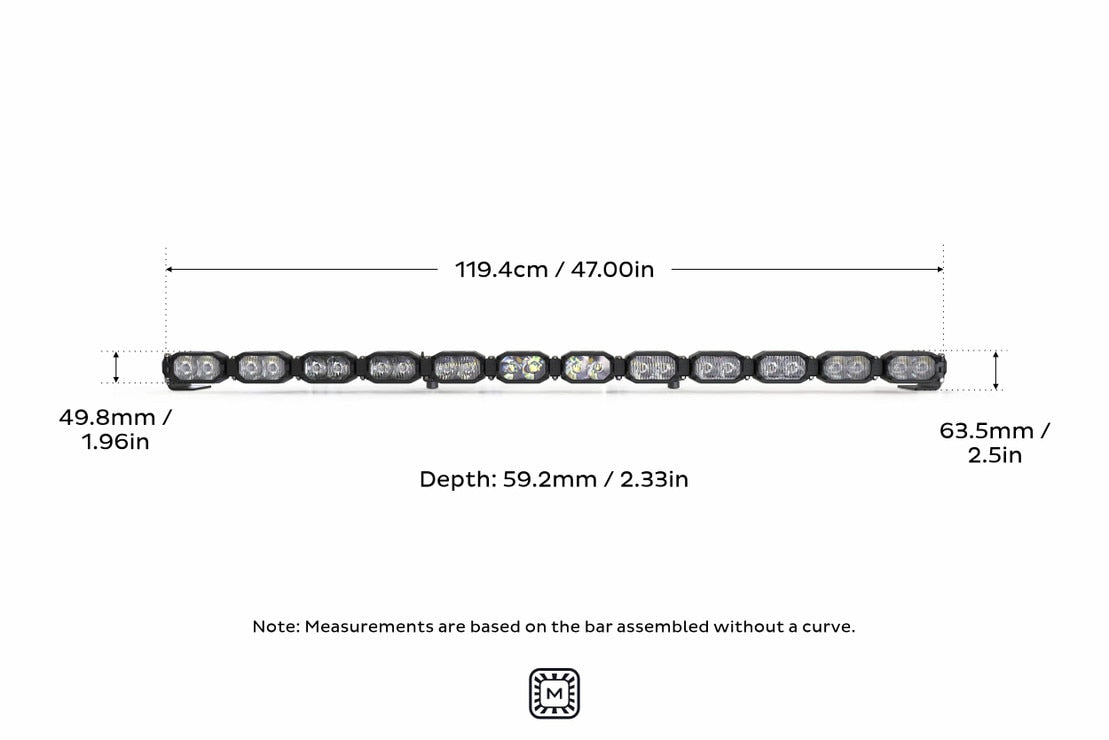 2Banger Bar: 12 Pod / 47"