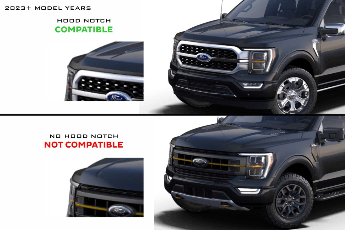 Calandre à feux de route à LED XBG pour Ford F-150 (21-23)