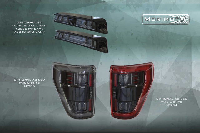 Ford F-150 (21-23) XB Led Headlights (Amber Drl)
