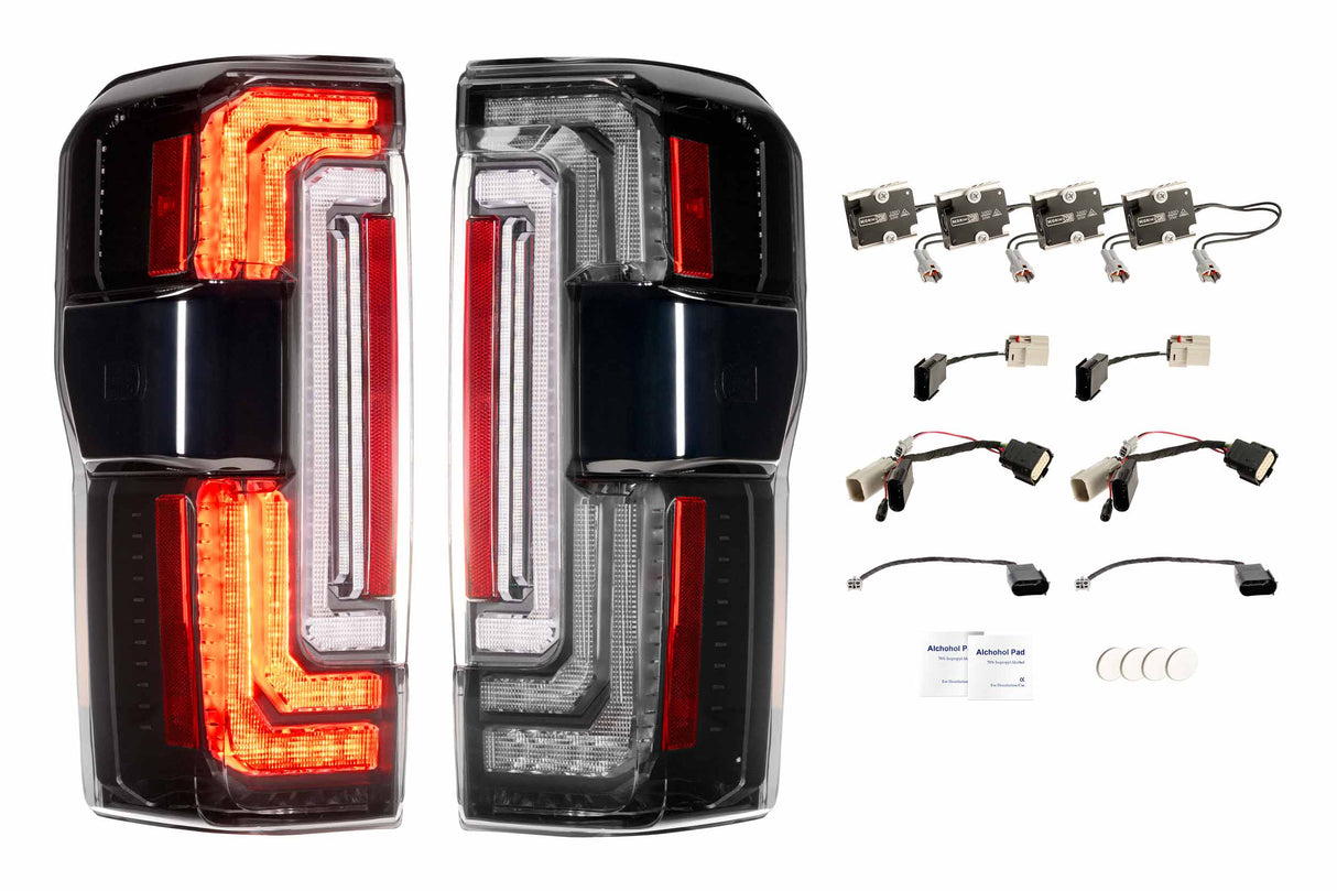 Feux arrière à LED pour Ford Super Duty (17-22) XB (fumés)