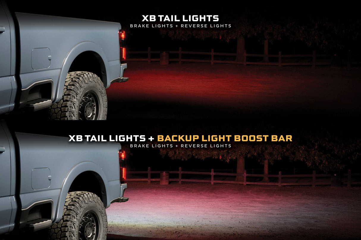 Feux arrière à LED pour Ford Super Duty (17-22) XB (fumés)