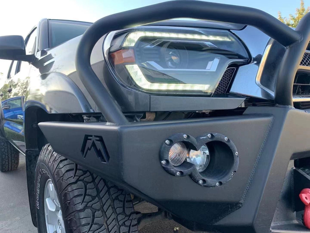 Phares projecteurs à LED Alpha-Black pour Toyota Tacoma série LUXX 12-15