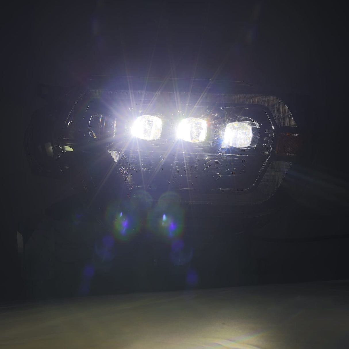 Phares projecteurs à LED Alpha-Black pour Toyota Tacoma série NOVA 12-15