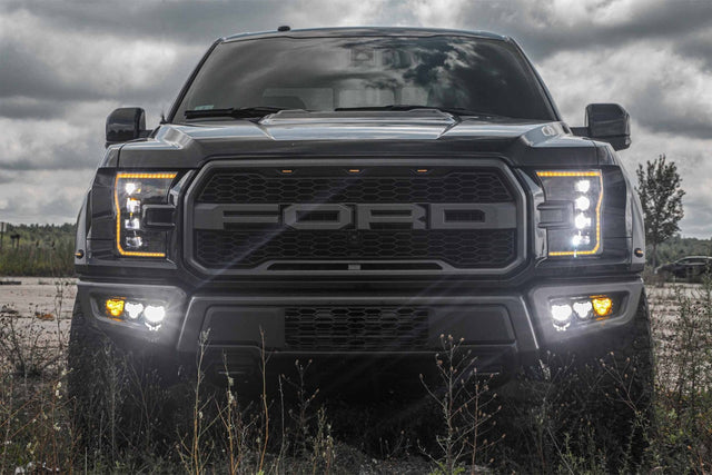 Ford F-150 (15-17) XB Led Headlights (Amber Drl)