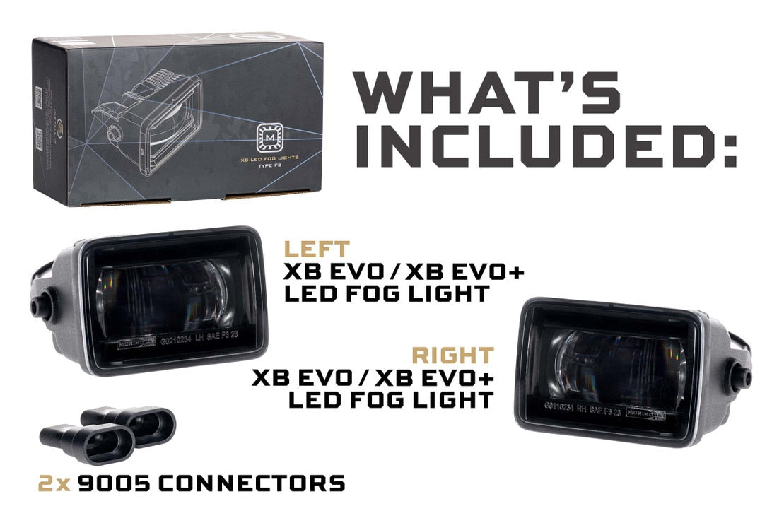 Feux antibrouillard à LED pour Ford F-150 (15-17) XB EVO