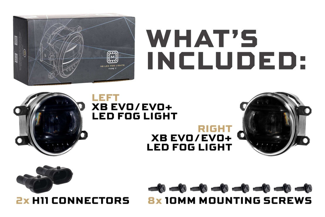 Feux antibrouillard à LED LEXus NX200T (15-17) XB EVO+