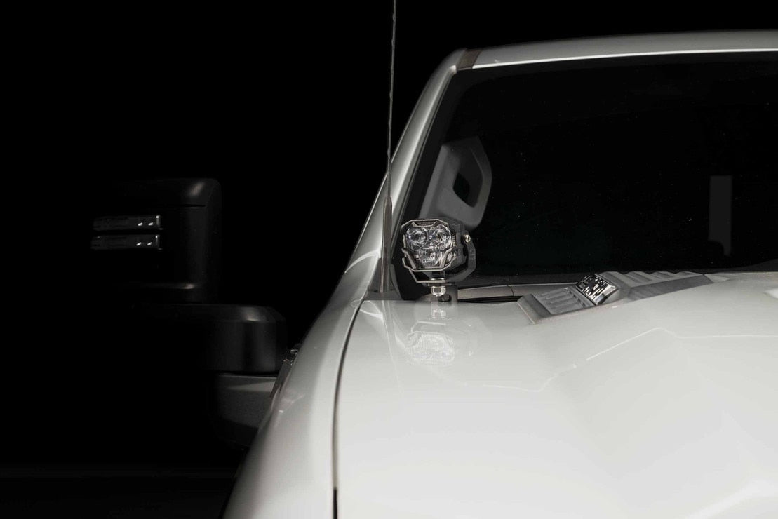 Système de feux de fossé à DEL 4Banger : Chevrolet Silverado HD (2020+)