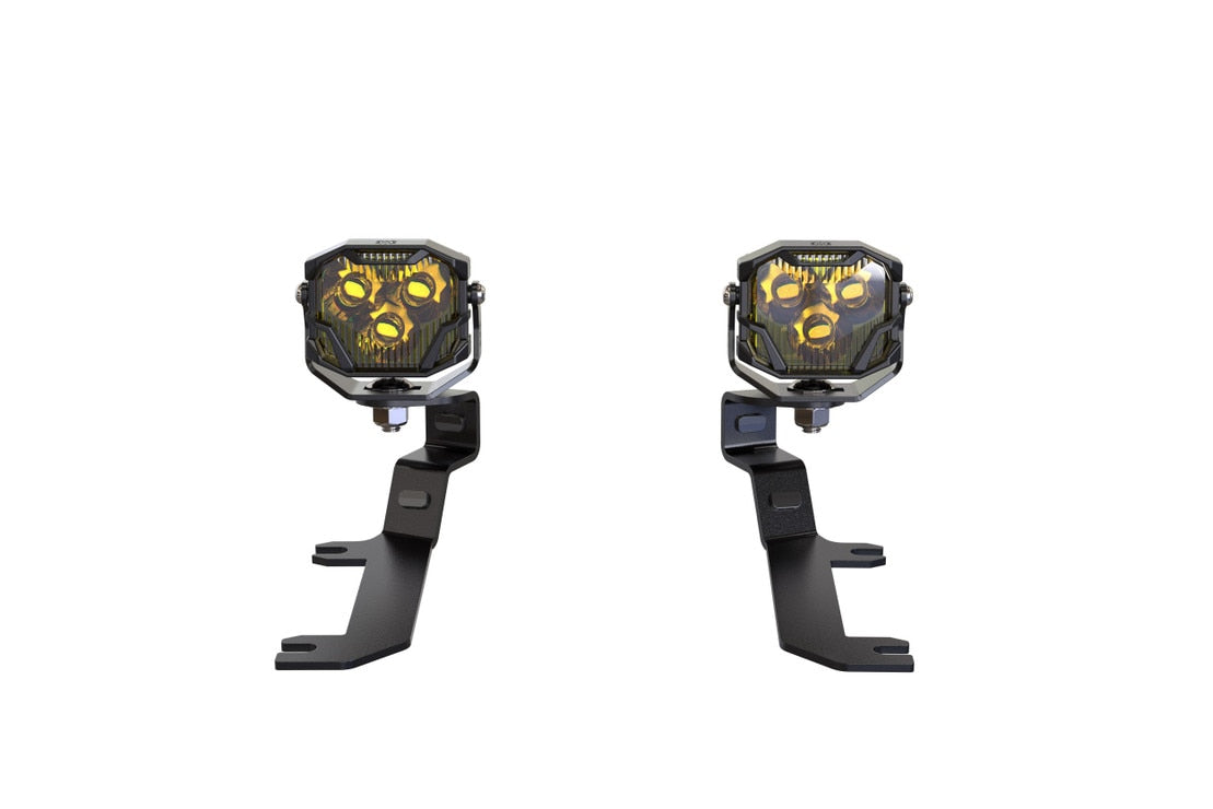 4Banger Led Ditch Light System: Chevrolet Silverado 1500 (2019+)