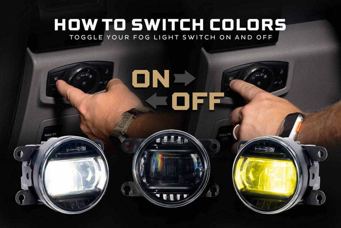 Feux antibrouillard à LED pour Ford Focus (13-14) XB EVO+