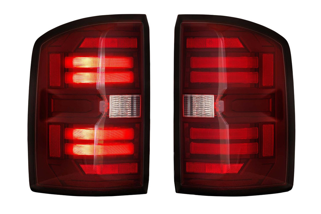 GMC Sierra 2500HD / 3500HD (15-19) XB LED Tail Lights (Red)