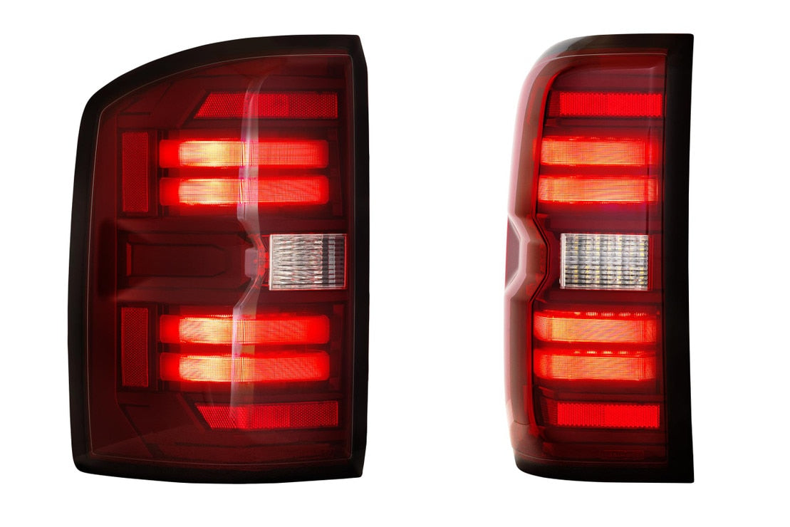 GMC Sierra 2500HD / 3500HD (15-19) XB LED Tail Lights (Red)