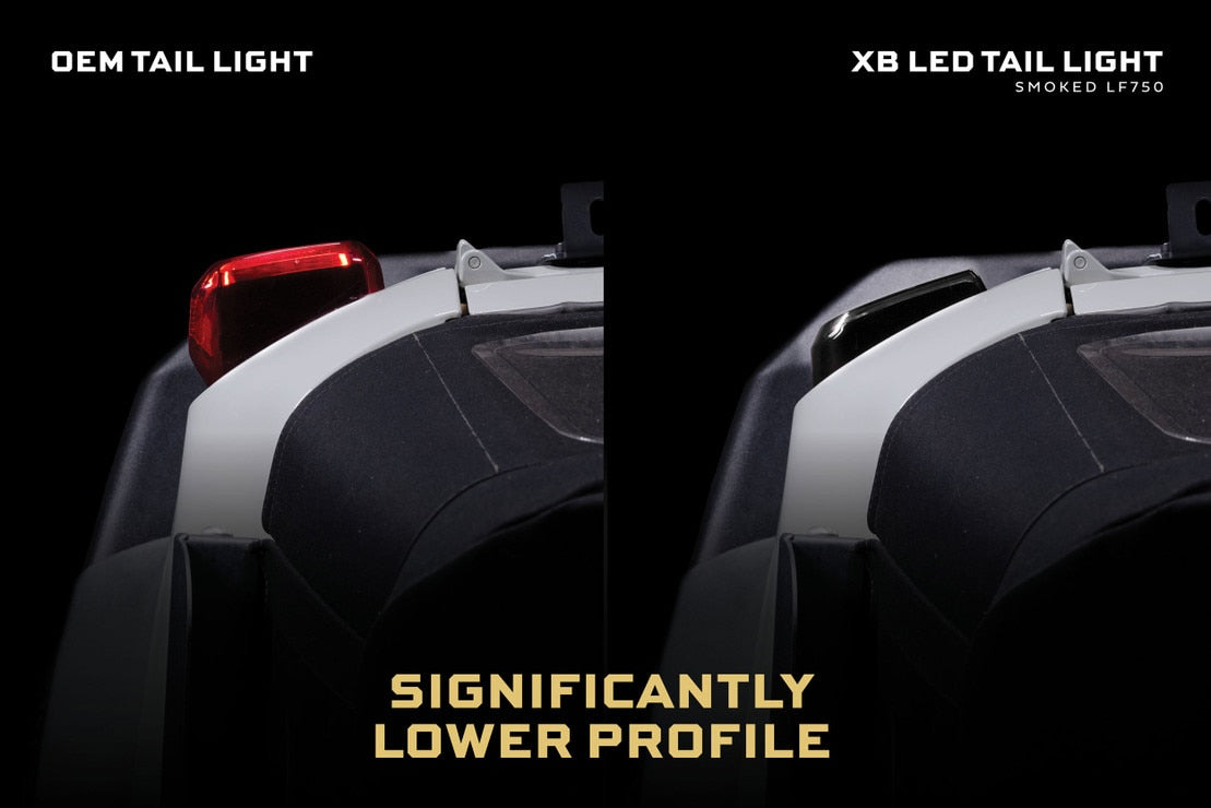 Feux arrière à LED à profil bas pour Ford Bronco (2021+) XB (fumés)