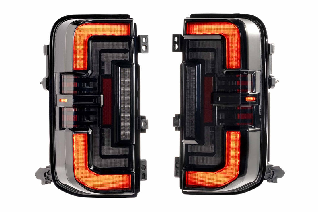 Feux arrière à LED à profil bas pour Ford Bronco (2021+) XB (fumés)
