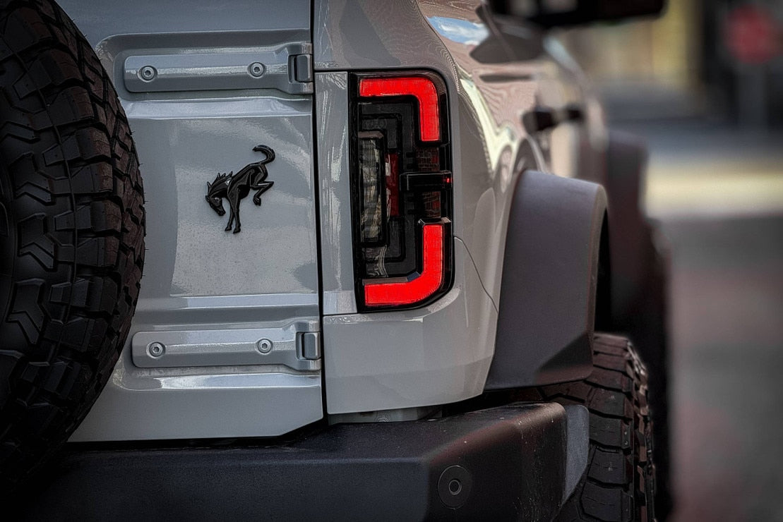 Feux arrière à LED à profil bas pour Ford Bronco (2021+) XB (fumés)