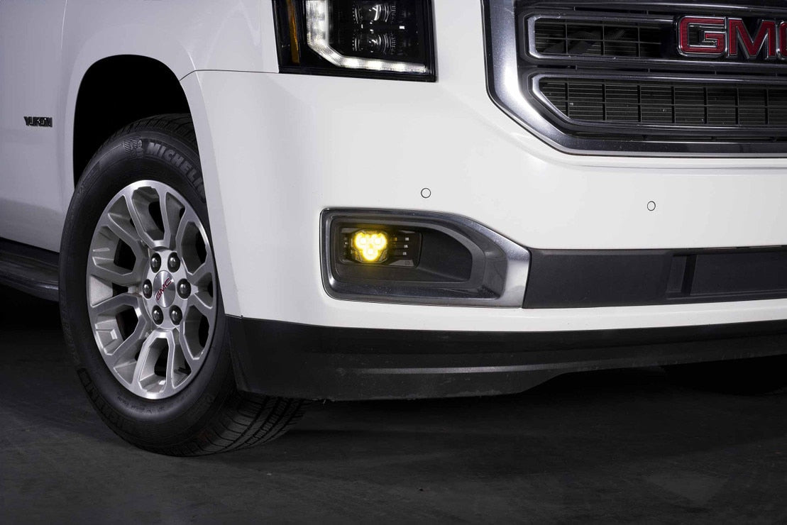 Chevrolet Silverado (14-15) : phares antibrouillard à DEL Morimoto 4banger