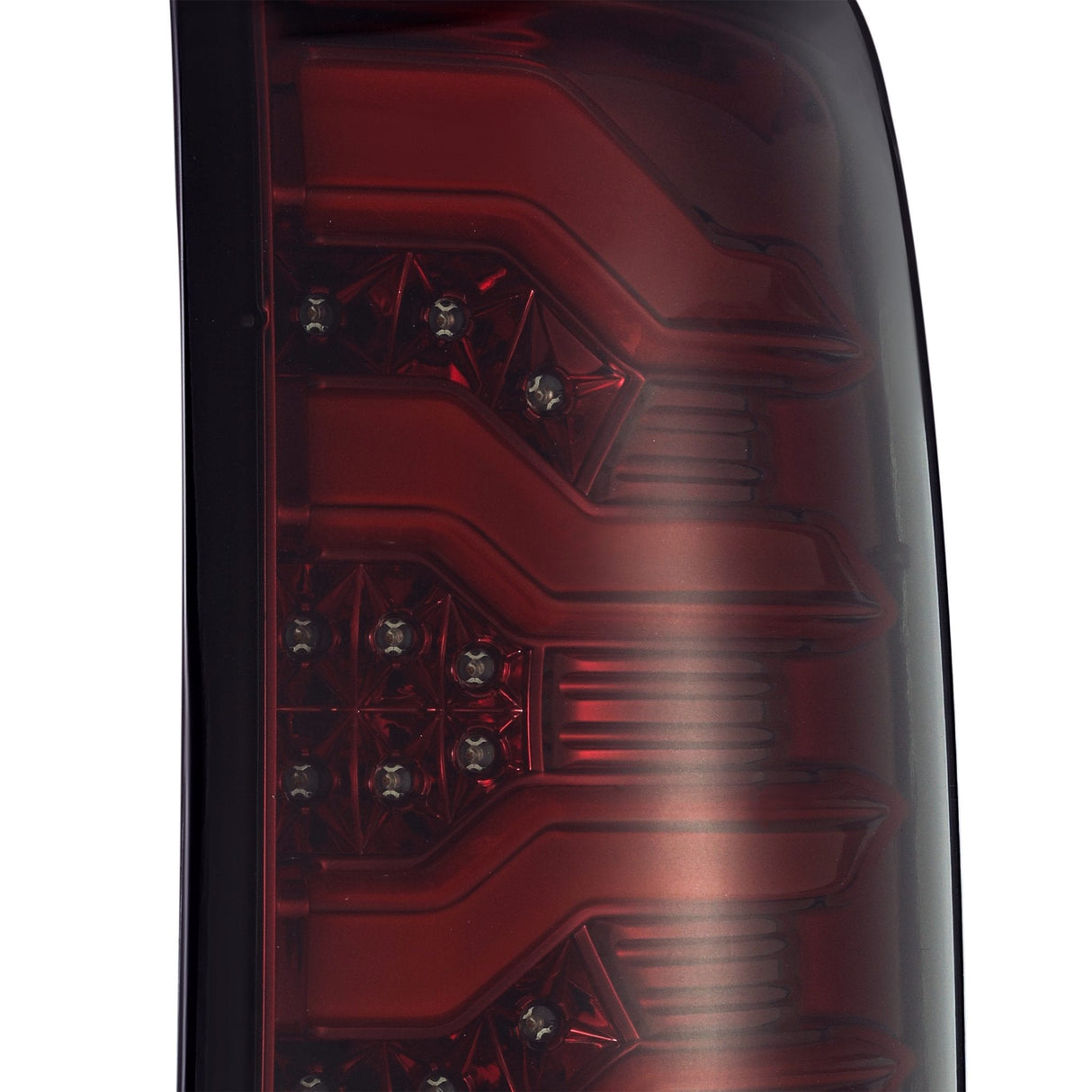 14-18 GMC Sierra 1500/2500HD/3500HD PRO-Series LED Tail Lights Red Smoke
