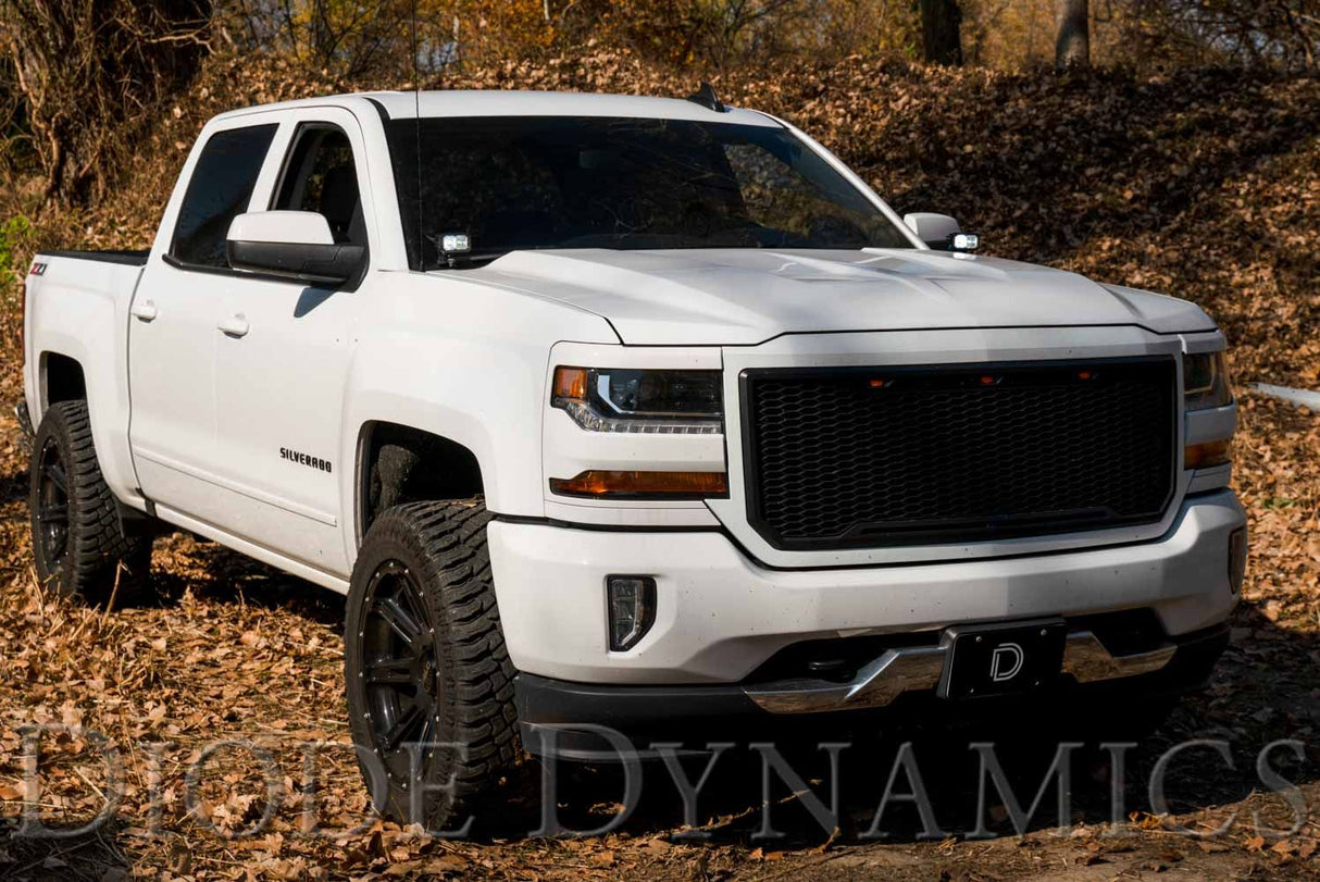 Kit de feux de fossé rétroéclairés Stage Series pour Chevrolet Silverado 1500 2014-2019