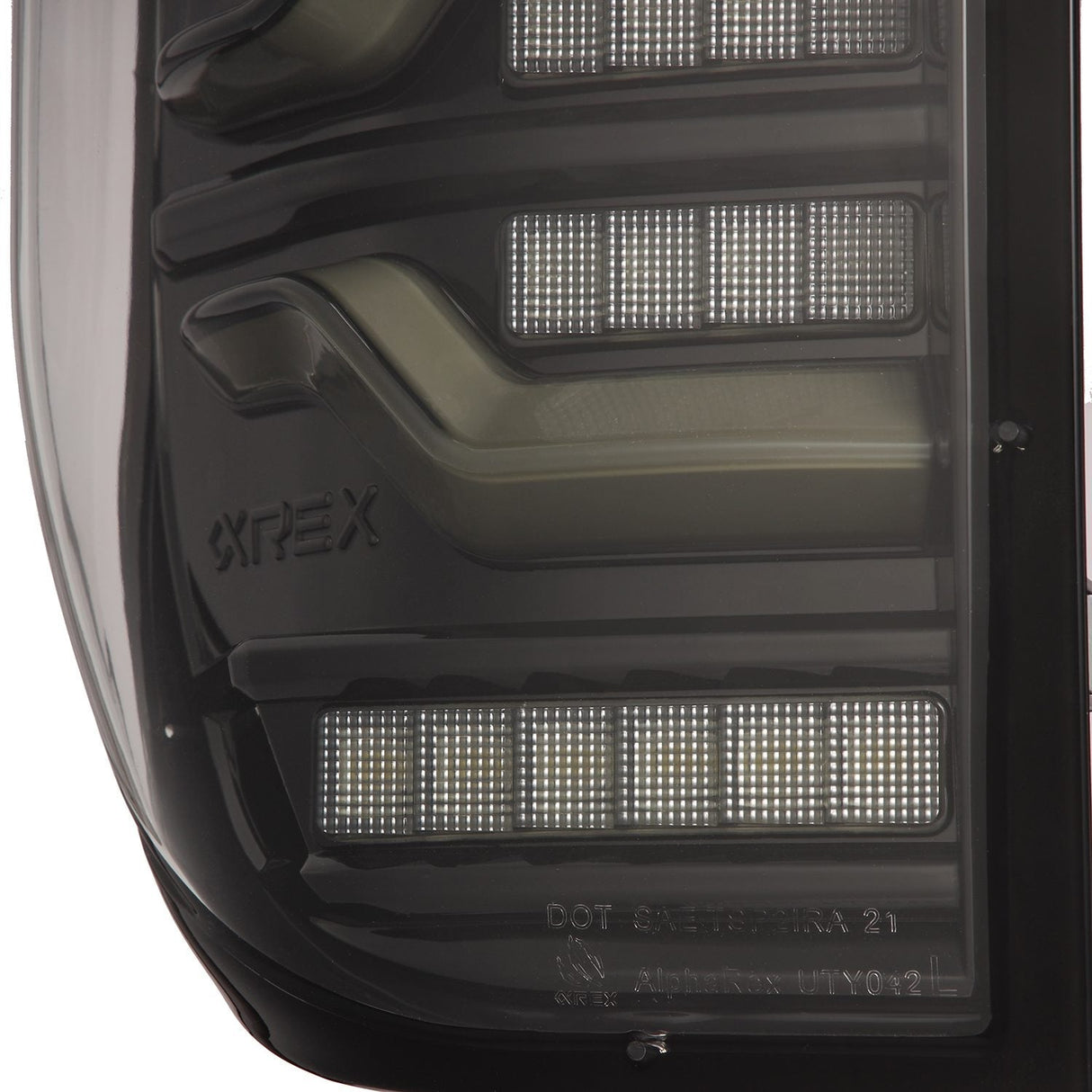 Feux arrière à LED noirs pour Toyota Tundra série LUXX 14-21