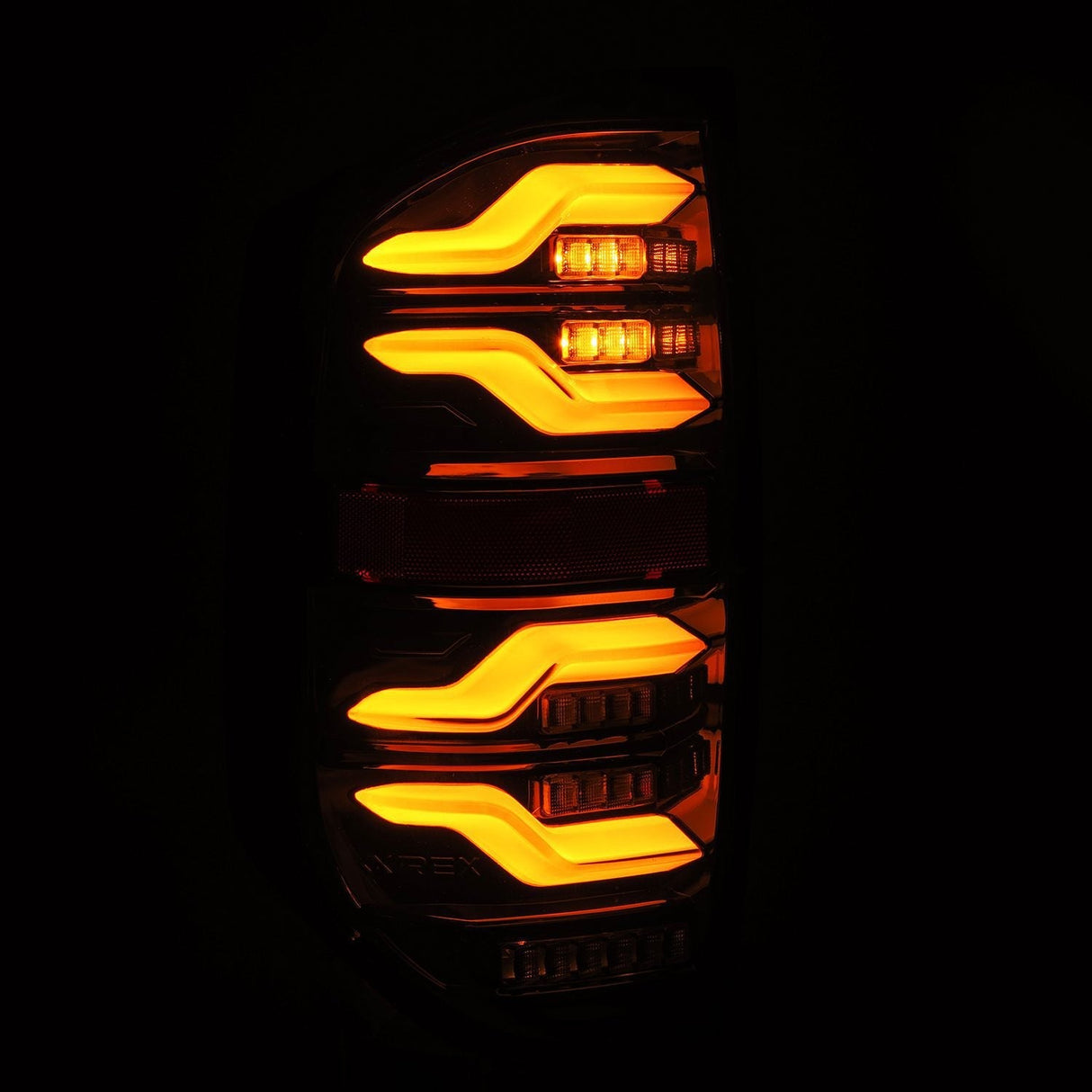 Feux arrière à LED noirs pour Toyota Tundra série LUXX 14-21