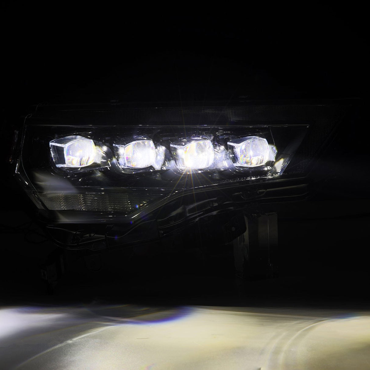 14-24 Toyota 4Runner MK II NOVA-Series LED Projector Headlights Alpha-Black