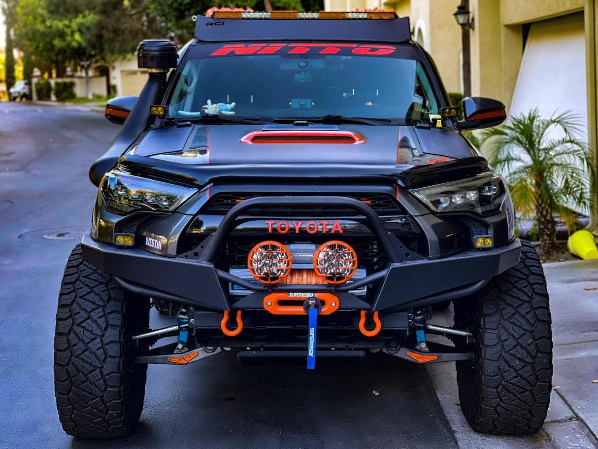 Phares projecteurs à LED noirs pour Toyota 4Runner MK II série NOVA 14-24