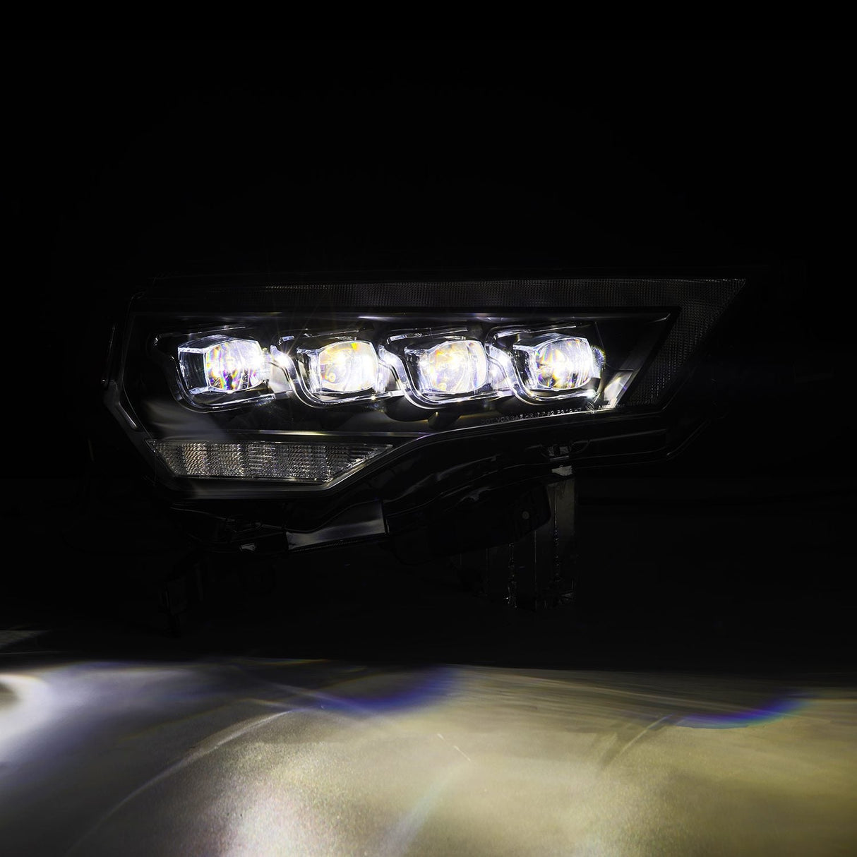 Phares projecteurs à LED noirs pour Toyota 4Runner MK II série NOVA 14-24