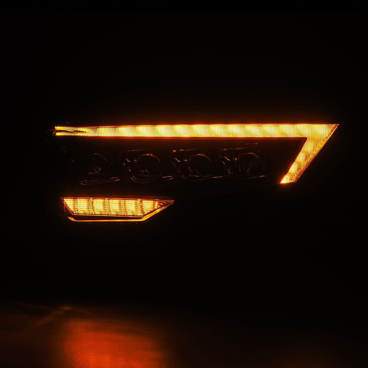 Phares projecteurs à LED noirs pour Toyota 4Runner MK II série NOVA 14-24