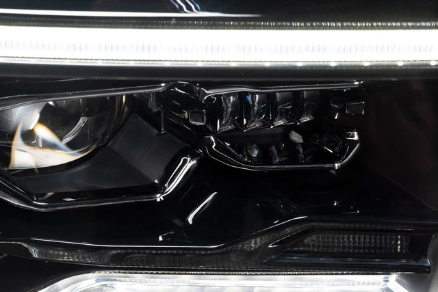 Dodge Ram (09-18) : phares à LED Morimoto Xb (ambre Drl)