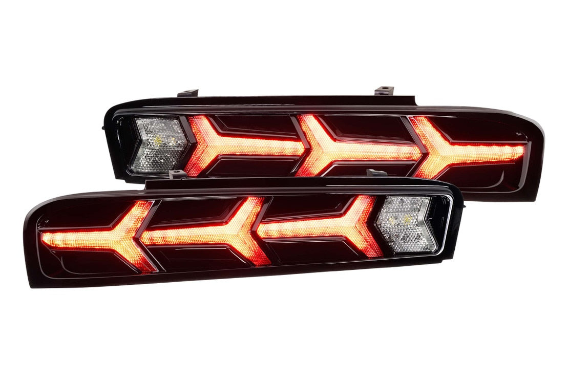 Feux arrière à LED pour Chevrolet Camaro (16-18) XB (fumés)